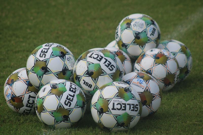 STOCK | Soccer balls are stacked up during Sporting Club Jacksonville practice ahead of the Gainbridge Super League women's soccer season in Jacksonville, Florida, on July 15, 2025. [Clayton Freeman/Florida Times-Union]