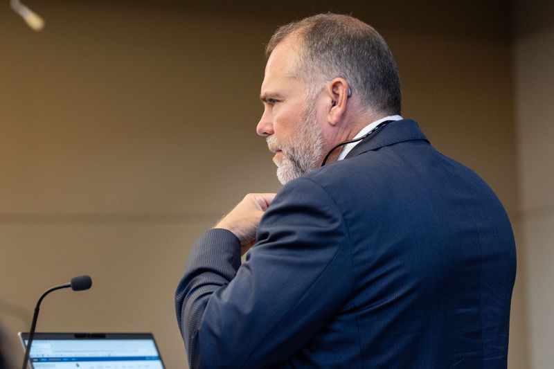 State Attorney Jack Campbell speaks during a case management hearing for Phoenix Ikner, who is charged for the mass shooting on the Florida State University campus that took place in April, Wednesday, July 16, 2025.