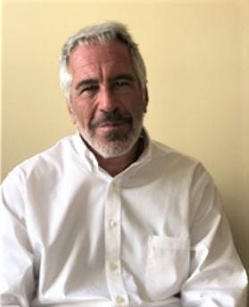 Jeffrey Epstein on the U.S. Virgin Islands sex offender registry.