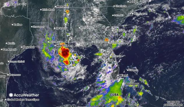A broad area that AccuWeather is calling a tropical rainstorm is set to drench the Gulf Coast through the weekend.