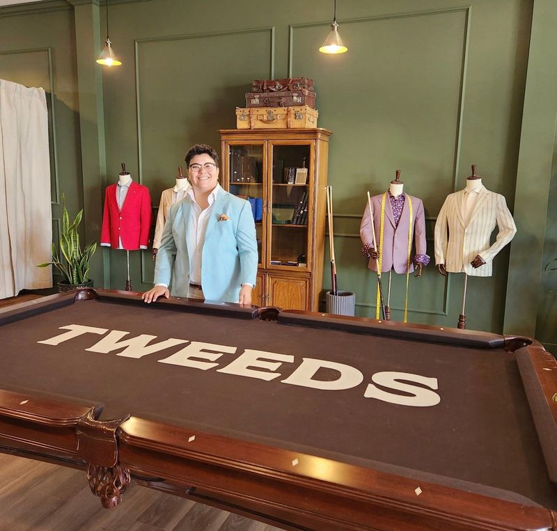 Tweeds Custom Suits has expanded to Delray Beach, setting up shop on East Atlantic Avenue.