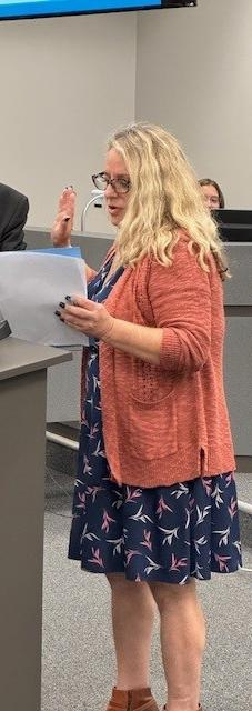 Edgewater City Clerk Bonnie Zlotnik, Monday, Oct. 21, 2024.