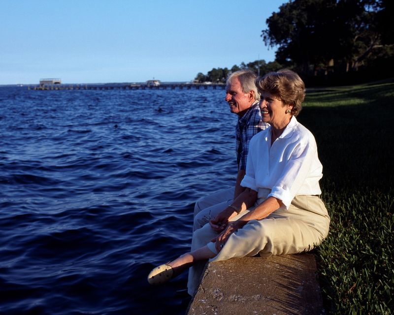 The late Jacksonville philanthropists James and Mary Winston, in an undated photo, have launched a $6 million youth health initiative.