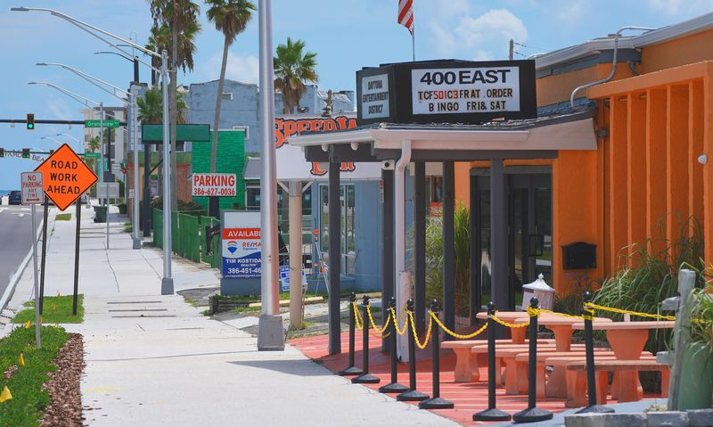 Businesses on East International Speedway Boulevard, Thursday, Aug. 7, 2025, in Daytona Beach.