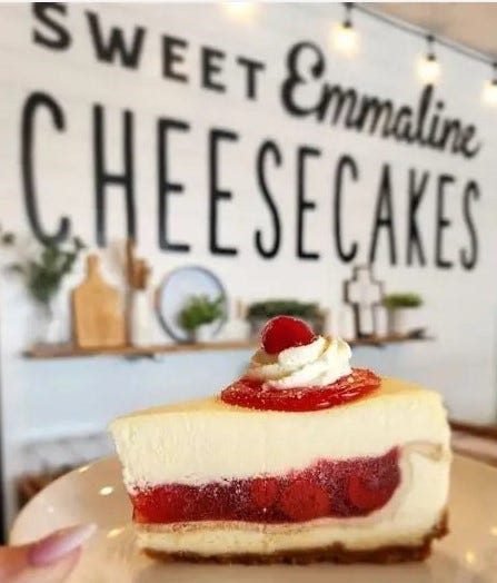 Known for its freshly made-from-scratch gourmet cheesecakes and signature cheesecake cookies, Sweet Emmaline Cheesecakes will open its first Jacksonville store Aug 16 at 11111 San Jose Blvd. Unit 14 in Riverplace Shopping Center in Mandarin. The shop is the first in Florida from the family-owned company based in Cleveland, Tenn.