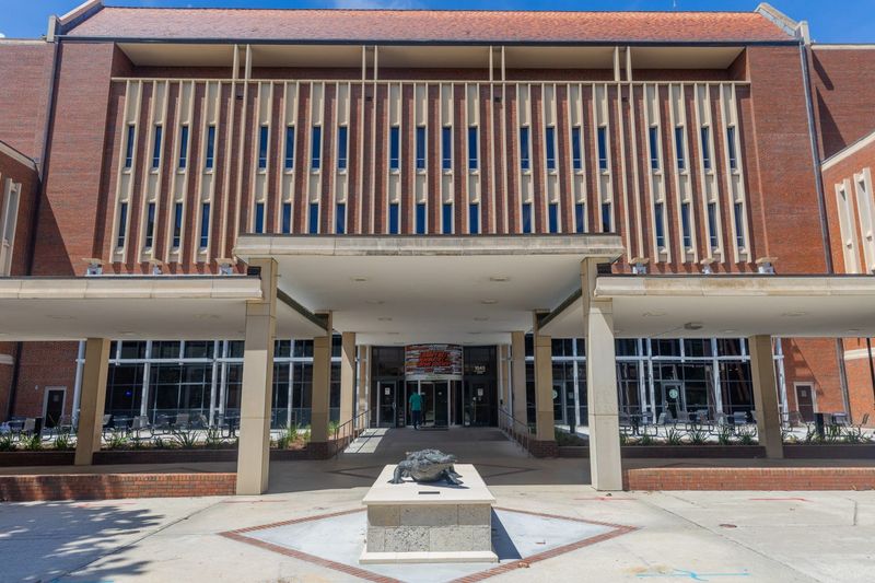 "Focused Attention,",a bronze sculpture of an alligator by David Price of Lake Wales, will have its official unveiling Aug. 21 on the University of Florida campus in Gainesville.