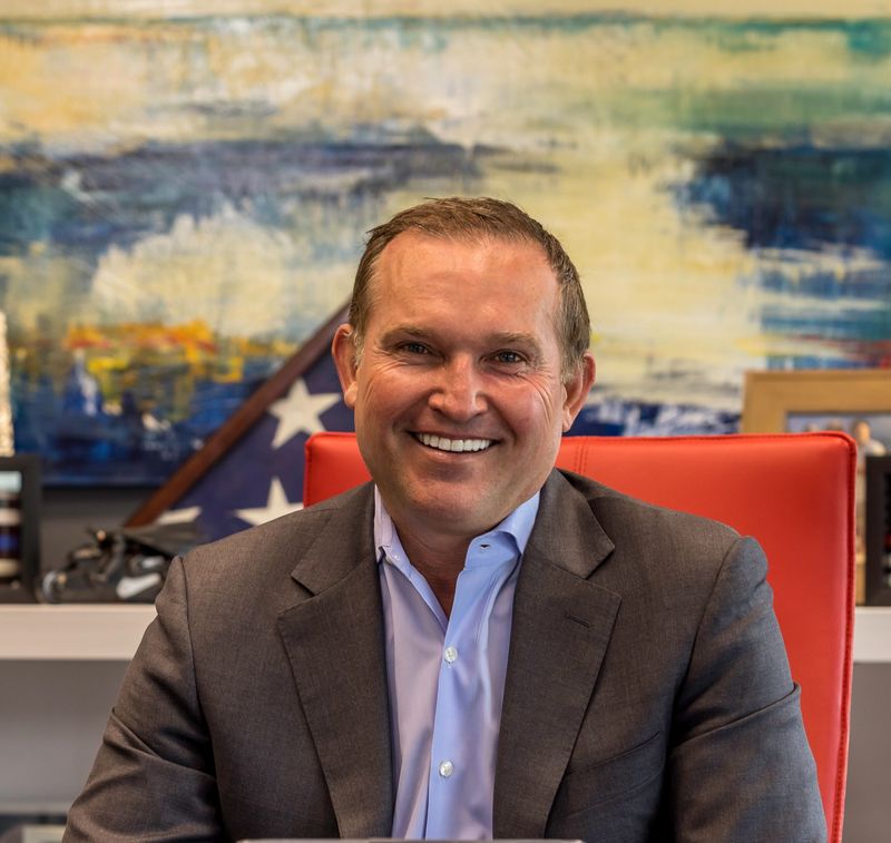 Former Jacksonville mayor Lenny Curry, shown here in a portait, has taken an active role in promoting a proposed property tax rate cut in Jacksonville.