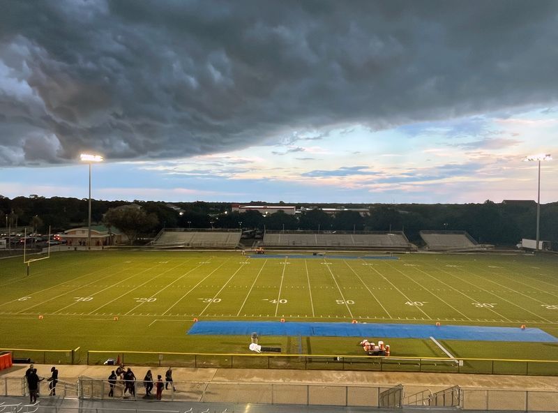 Officials cleared South County Regional Stadium in Port St. Lucie after lightning was detected in the area. St. Lucie West Centennial High led visiting Wellington, 14-0, when the game was stopped with 9 minutes, 20 seconds left in the second quarter.