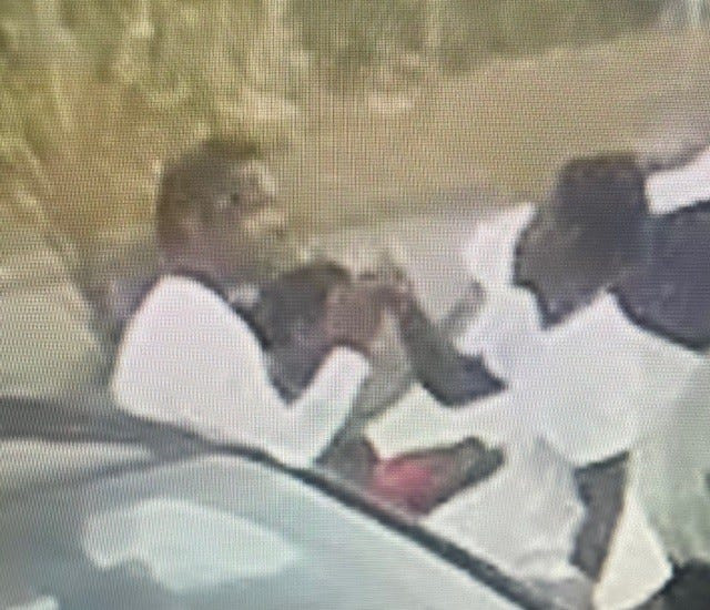 Haines City police are seeking information on this man, left, in connection with a fatal Dec. 27, 2024, drive-by shooting that killed a 33-year-old mother.