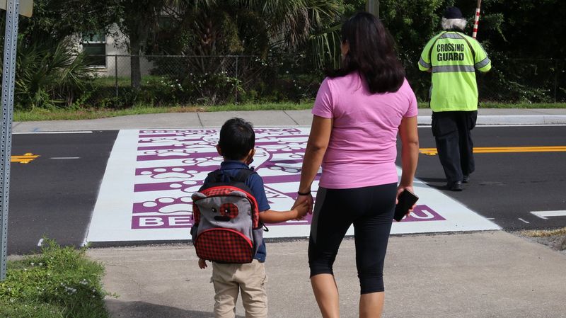 In 2020, students from Endeavour collaborated with Cocoa city officials to design a crosswalk that stood out to drivers and ensured the safety of students walking to school.