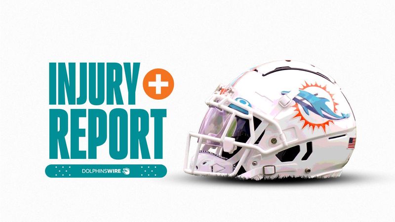 The Dolphins released their daily injury report.