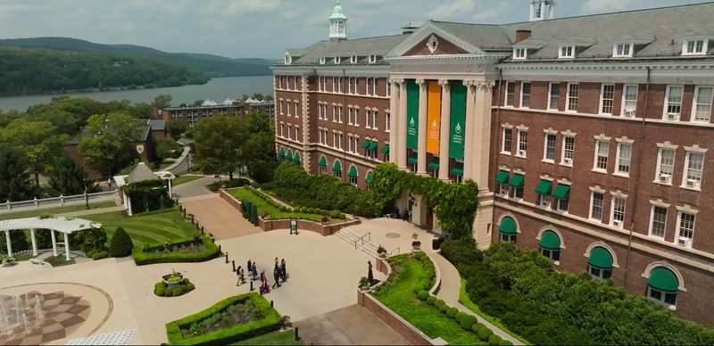 The Culinary Institute of America, situated in Hyde Park, during episode one of Netflix's "Next Gen Chef."
