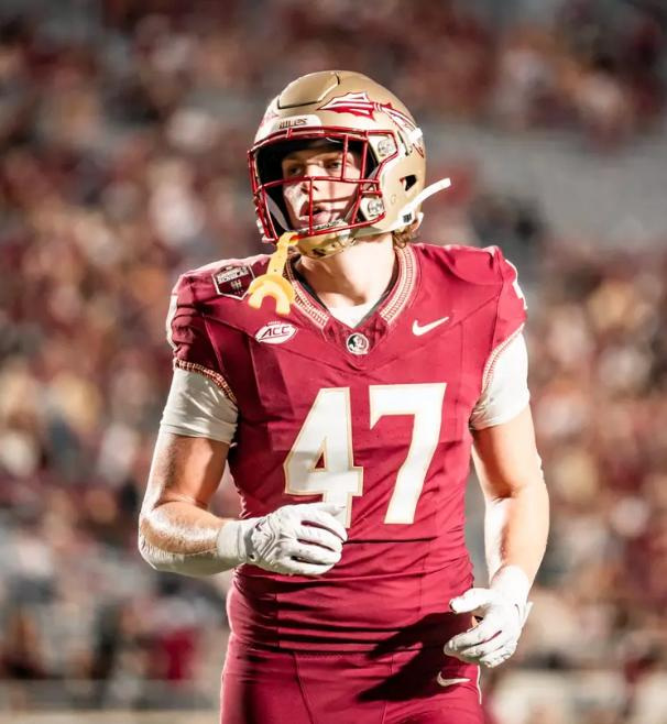 Donny Hiebert during a matchup on Sept. 9, 2023 against Southern Mississippi.