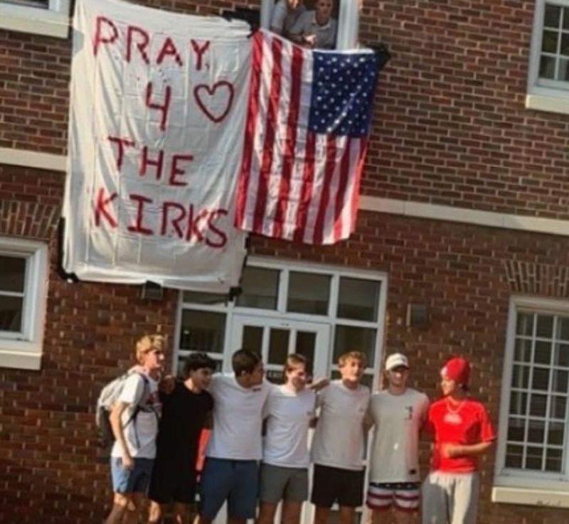 Pray for the Kirks from Zach Taylor, a Freshman at Ole Miss