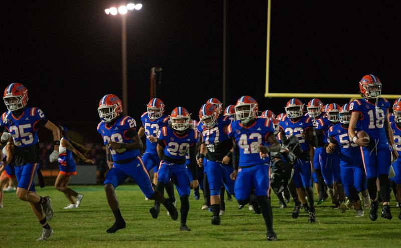 Cape Coral played host to Island Coast for Senior Night on Sept. 12, 2025, but not without a show of support for the former Seahawks head coach Tyler Murphy, who abruptly resigned the week of the game.