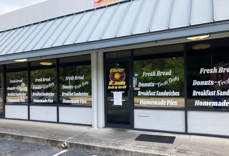 After about 2 1/2 years, Cheer Donuts Deli & Grill, 5065 St. Augustine Road, Suite 5, in Jacksonville, closed abruptly on Sept. 5. Cheer Donuts was known for its homemade glazed cinnamon twists, apple fritters, Bismarcks, and other donuts, all made fresh daily.
