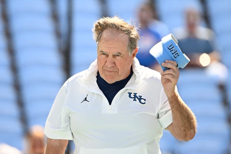A familiar face in unfamiliar colors. Bill Belichick brings his Tar Heels to CENTRAL Florida this weekend.