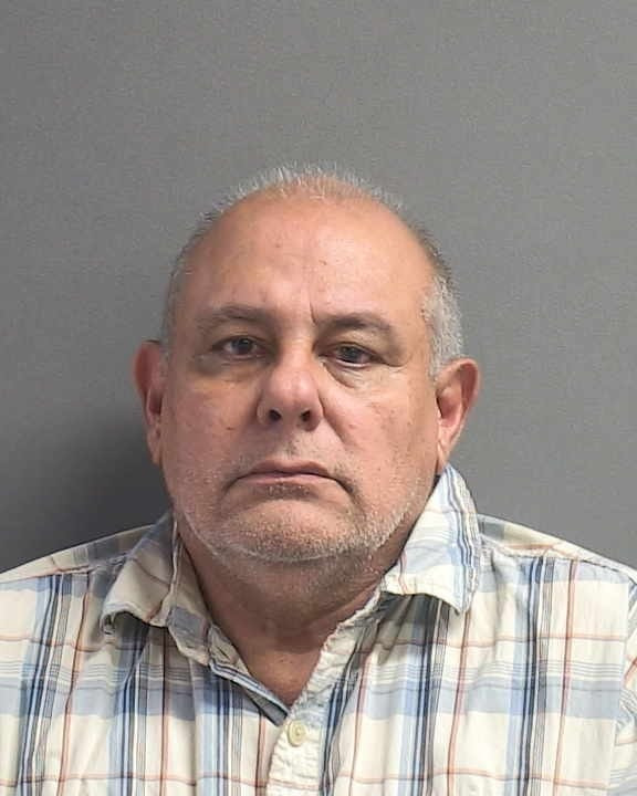 Blue Lake Elementary School teacher Armando Arends was arrested Friday for making a false threat to someone off-campus.
