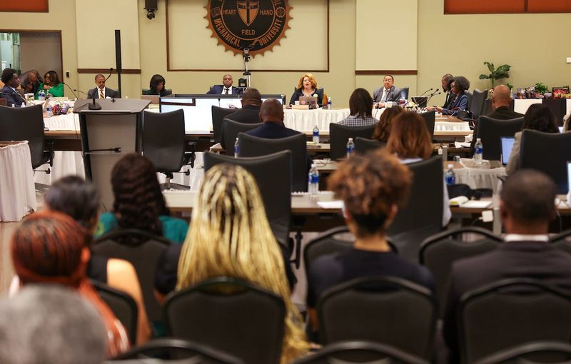 FAMU's Board of Trustees meeting on campus on September 18, 2025.