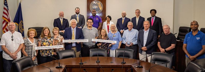 Leon County and CONA Recognize Winners of the 44th Annual Neighborhood Recognition Program on Sept. 16, 2025.