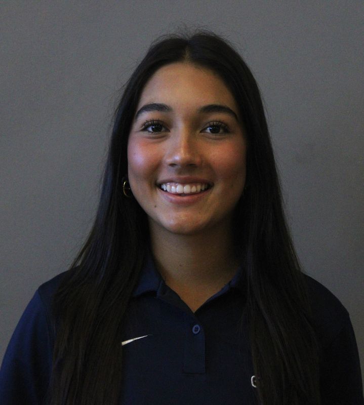 Beachside golfer Sofia Rivera is pictured at High School 9:12 Fall Sports Media Day on Sept. 23, 2025. [Clayton Freeman/Florida Times-Union]