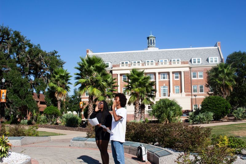Students organize protest at FAMU for Elijah Hooks.