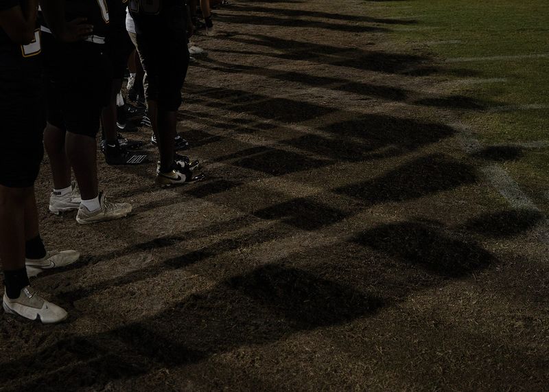 Rutherford plays Port St. Joe at Tommy Oliver Stadium in Panama City, Fla., Oct. 3, 2025. (Tyler Orsburn/News Herald)