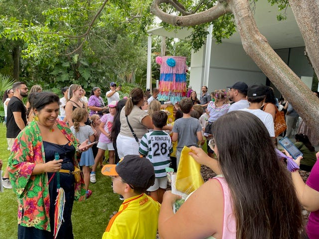 The Norton Museum of Art hosted Nuestra Cultura Community Day, a nod to Hispanic Heritage Month, on Oct. 4, 2025.