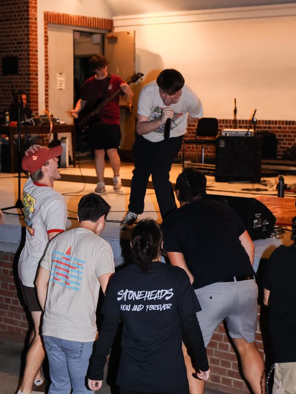 Local bands perform at a benefit concert in collaboration with FSU's College of Music.