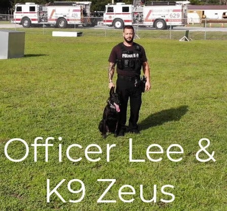 Daytona Beach police Officer Edward Lee, Jr.