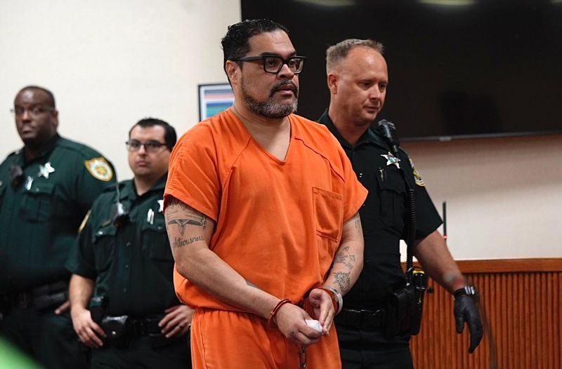 Jose Soto-Escalera enters the St. Lucie County courtroom ahead of his sentencing Oct 10, 2025.