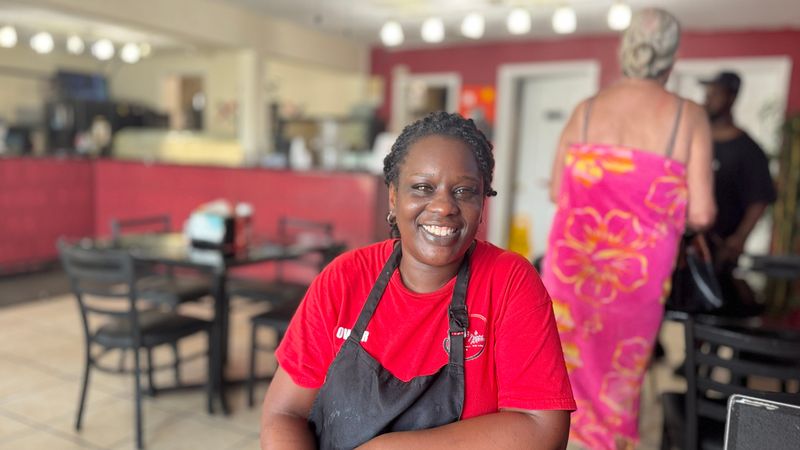 Athia Linzy, owner of Cotton's Kitchen in Leesburg. The restaurant celebrated four years in Leesburg in 2025.