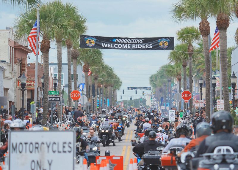 Main Street was buzzing on the third day of Biketoberfest, packed with visitors, vendors, bikers, and folks in all kinds of costumes, Saturday, Oct. 18, 2025.