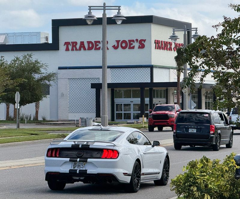 Signs for the future Trader Joe's grocery store at Tomoka Town Center in Daytona Beach are now visible on the exterior of the building at 1511 Cornerstone Blvd. on Monday, Oct. 20, 2025. The California-based upscale grocery chain has still not announced an official opening date, but it is expected to be soon.