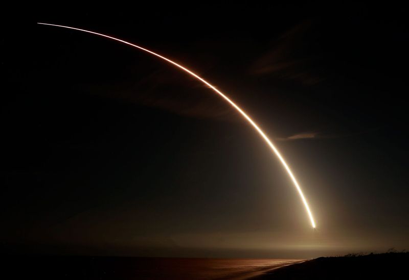 A SpaceX Falcon 9 launched from Cape Canaveral Space Force Station on Oct. 23, 2025, carrying SpainSat NG II, a secure communications satellite for the Spanish government. The liftoff was visible from Canaveral National Seashore in New Smyrna Beach.