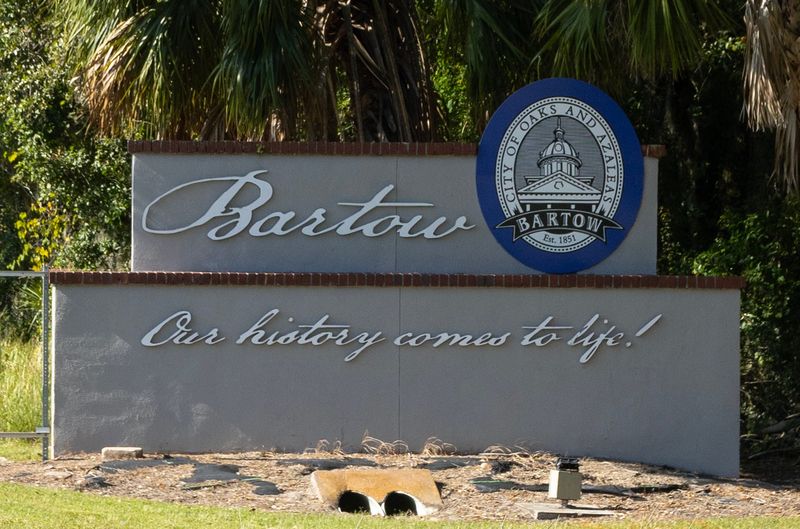 Bartow sign for file use, taken Oct. 23, 2025.