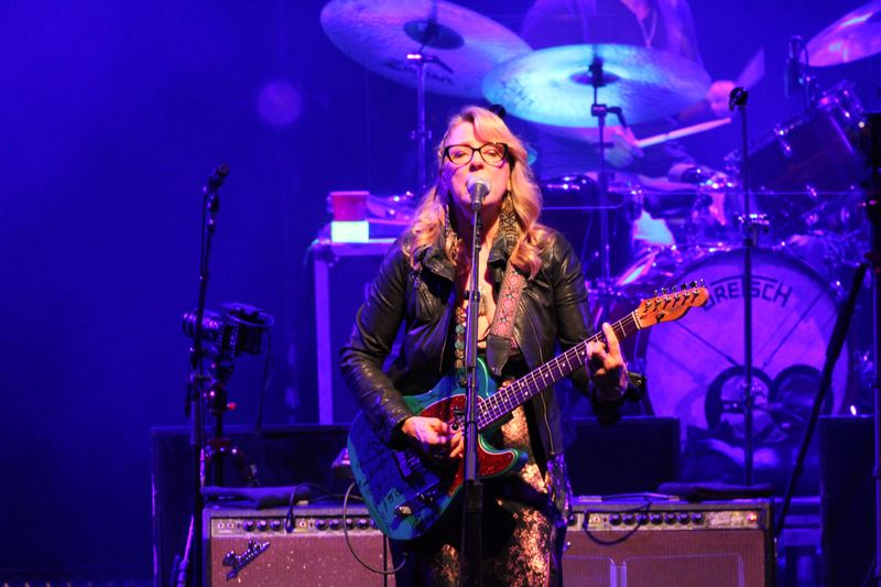 The Tedeschi Trucks Band, led by Susan Tedeschi and Derek Trucks, continued their "Live in 25" tour at the St. Augustine Amphitheatre Oct. 24-25. Known for their rock, metal, and blues combo of music, the husband-and-wife duo sold out both weekend performances.