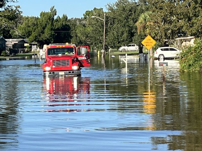 Brevard experienced significant flooding in the northern part of the county following a storm the evening of Oct. 26, 2025.