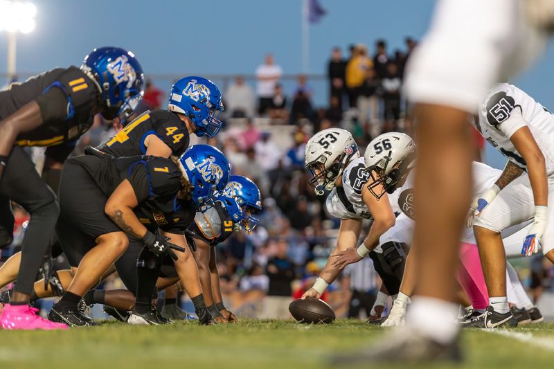 Martin County hosts Jensen Beach in a high school football game on Oct. 30, 2025, at Martin County High School. Martin County won 7-3.