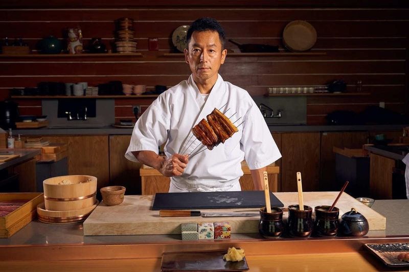 Yūgen, a Japanese chef's counter restaurant whose team includes executive chef Atsushi Okawara (pictured here) and James Beard Award-nominated restaurateurs Jimmy and Johnny Tung, will open Valentine's Day week in University Town Center, according to a press release.