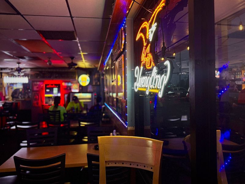 Inside Babe's Blue Room, a local dive of 35 years in Ormond Beach.