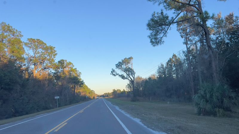 State Road 50 in Groveland and Mascotte area has long straight stretches, but one slight curve at Sloans Ridge Road may be dangerous when speeders encounter it unexpectedly.