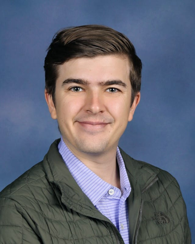 Tyler Fulton is the computer support technician at Roberts Elementary School.