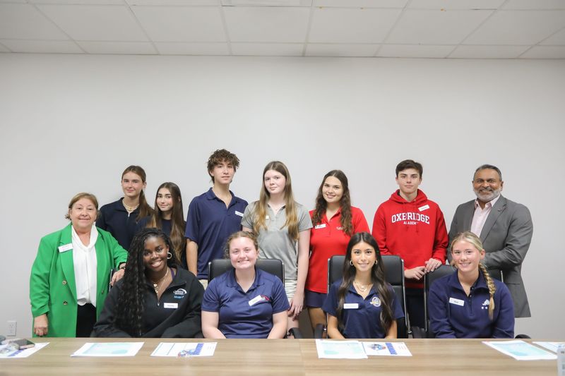 Oxbridge Academy students are learning about philanthropy, nonprofit structure, and grantmaking as part of a new partnership between the school and the Town of Palm Beach United Way.