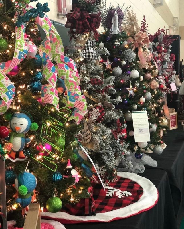 Full-size and tabletop designer Christmas trees will be auctioned at this year’s Festival of Trees, presented by the Junior League of the Space Coast.