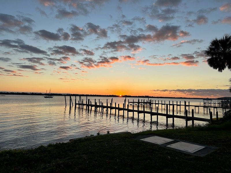 This Thanksgiving, I’m grateful for sunrises over the Indian River and long walks on Saturday mornings.