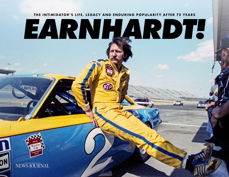 On the 75th anniversary of Dale Earnhardt's birth, The News-Journal has published a new book about him: "EARNHARDT! The Intimidator's Life, Legacy and Enduring Popularity after 75 Years."