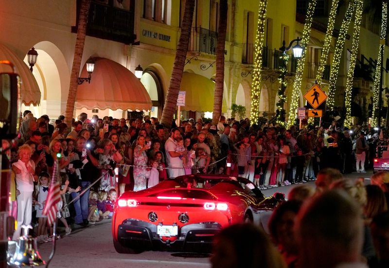 The crowd watching the parade during the Worth Avenue Association annual parade and tree lighting ceremony on Dec. 2 shows how Palm Beach has become a magnet. But with popularity comes the need for patience.