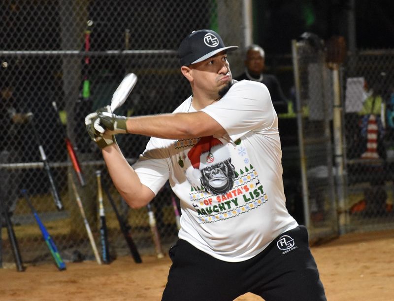 Justin Martinez hit three home runs for nine RBIs for Reissue I in their 28-17 win over Elite Motorsports.