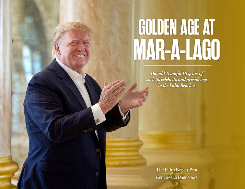 Four decades ago, Donald Trump arrived in Florida, acquired and renovated Mar-a-Lago, and upended Palm Beach high society. The Palm Beach Post and Palm Beach Daily News chronicle Trump's evolution and the ripple effects of his presence on Palm Beach, Florida and the nation in a new hardcover book: "Golden Age at Mar-a-Lago: Donald Trump's society, celebrity and presidency in the Palm Beaches."